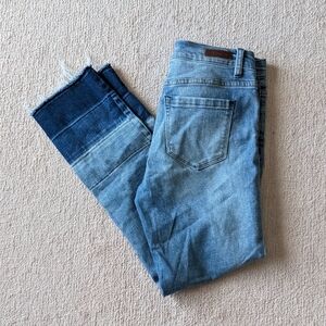 Blank NYC the Madison crop blue jeans, size 26